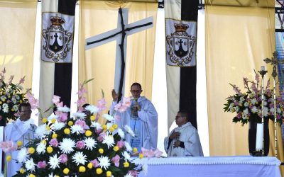 Celebración de la virgen del Carmen